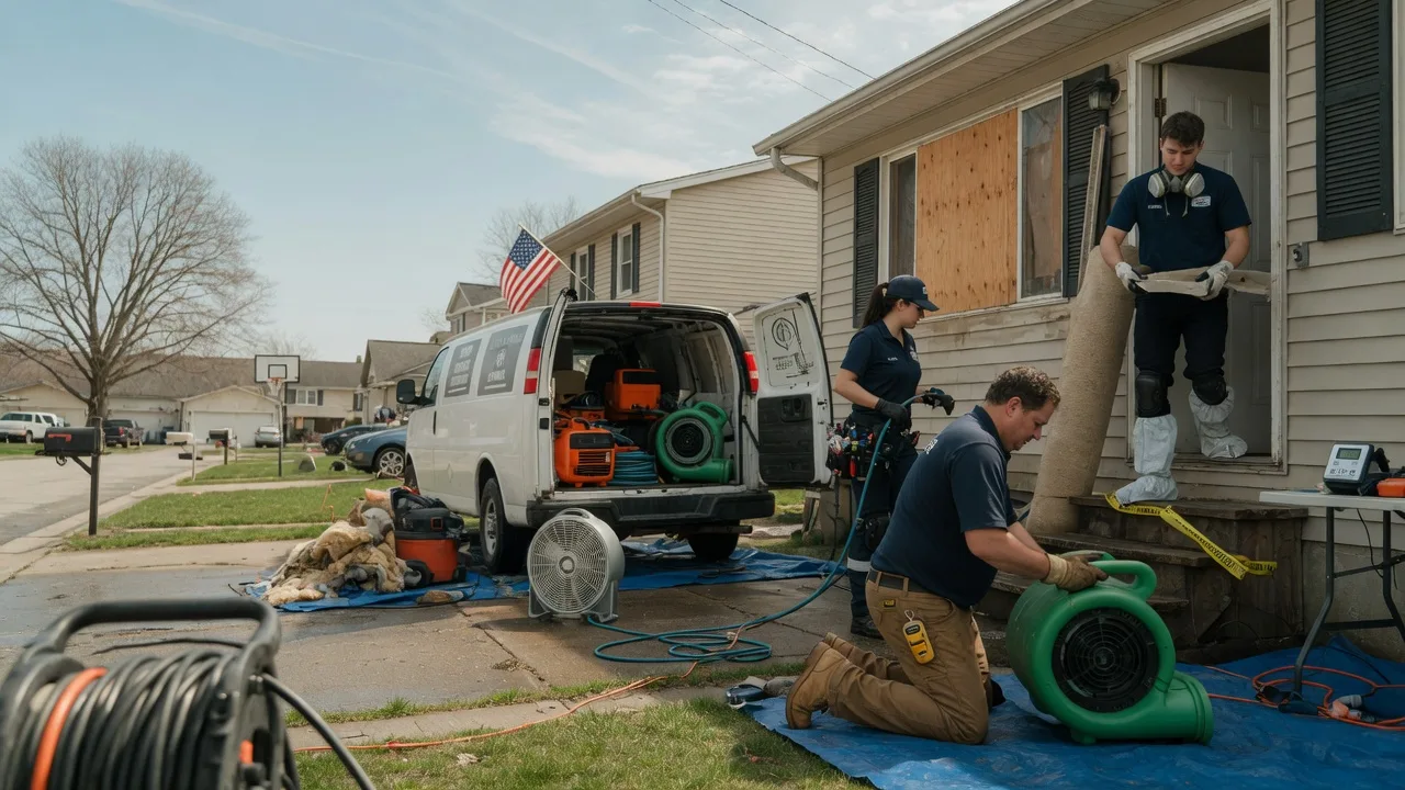 Water Damage Restoration in Merriam, KS near me